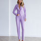 Crop Jacket Suit 2-Piece