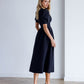 Square Neck Mini Dress