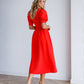 Square Neck Mini Dress