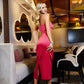 Sweetheart Corseted Midi Dress