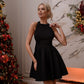 Bow Back Mini Dress