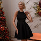 Bow Back Mini Dress