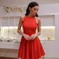 Bow Back Mini Dress
