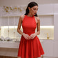 Bow Back Mini Dress