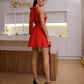Bow Back Mini Dress