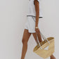 Linen Top & Shorts 2-Piece Set