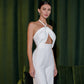 Bow Top Backless Jumpsuit