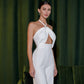 Bow Top Backless Jumpsuit
