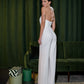 Bow Top Backless Jumpsuit