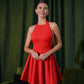 Bow Back Mini Dress
