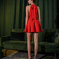 Bow Back Mini Dress