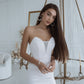 Sweetheart Corseted Midi Dress