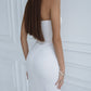 Sweetheart Corseted Midi Dress