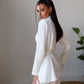 Belted Wide-Leg Suit 2-Piece