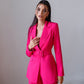 Belted Wide-Leg Suit 2-Piece