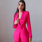 Belted Wide-Leg Suit 2-Piece