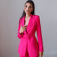 Belted Wide-Leg Suit 2-Piece