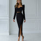 Sweetheart Top & Midi Skirt 2- Piece Set