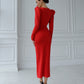 Sweetheart Top & Midi Skirt 2- Piece Set
