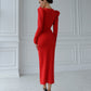 Sweetheart Top & Midi Skirt 2- Piece Set