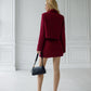 Crop Jacket Skirt Suit 2-Piece