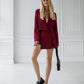 Crop Jacket Skirt Suit 2-Piece