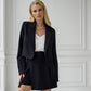 Crop Jacket Skirt Suit 2-Piece