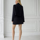 Crop Jacket Skirt Suit 2-Piece