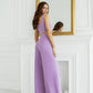 Sleeveless Top & Wide-Leg Pants 2-Piece Set