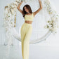 Sleeveless Top & Wide-Leg Pants 2-Piece Set