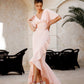 V-Neck Midi Dress