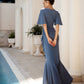 V-Neck Midi Dress