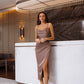 Satin Midi Dress