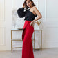 Wrap High Waisted Regular Fit Pants
