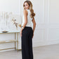 Wrap High Waisted Regular Fit Pants
