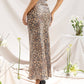 Satin Midi Skirt