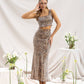 Satin Midi Skirt