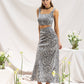 Satin Midi Skirt