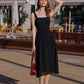 Sleeveless Chiffon Midi Dress
