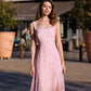 Sleeveless Chiffon Midi Dress