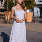 Sleeveless Chiffon Midi Dress