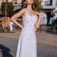 Sleeveless Chiffon Midi Dress