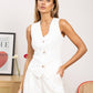 Formal Vest & High Waist Pants