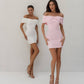 Off-The-Shoulder Mini Dress