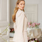Alexa Notch Lapel Jacket Flared Pants Suit 2-Piece
