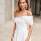 Off-The-Shoulder Midi Dress