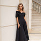 Off-The-Shoulder Midi Dress