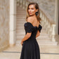 Off-The-Shoulder Midi Dress