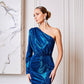 One-Shoulder Midi Dress