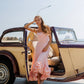 Swan Strappy Midi Dress